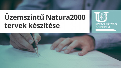 Üzemszintű Natura2000 tervek készítése