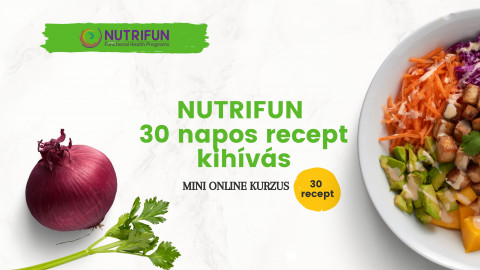 NUTRIFUN food - 30 napos recept kihívás