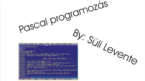 Pascal Programozás Alapok #2
