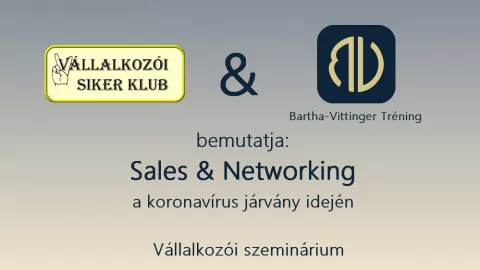 Sales és Networking
